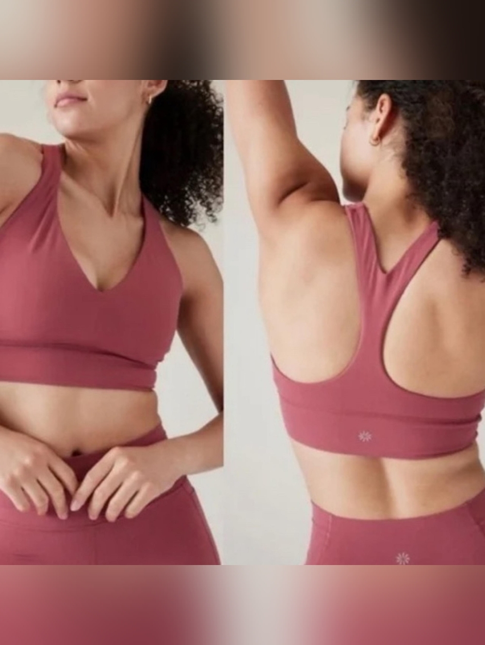 NWT Athleta Transcend Plunge Bra